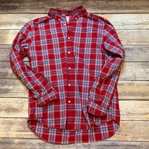 Old Navy Men’s Cotton Plaid Button Down